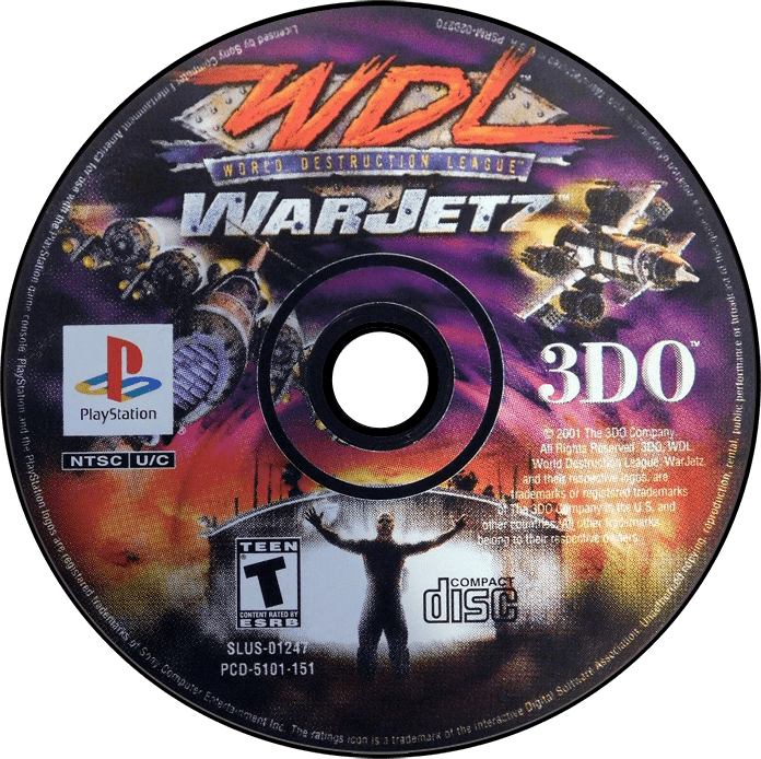 War Jetz media 5 for Playstation